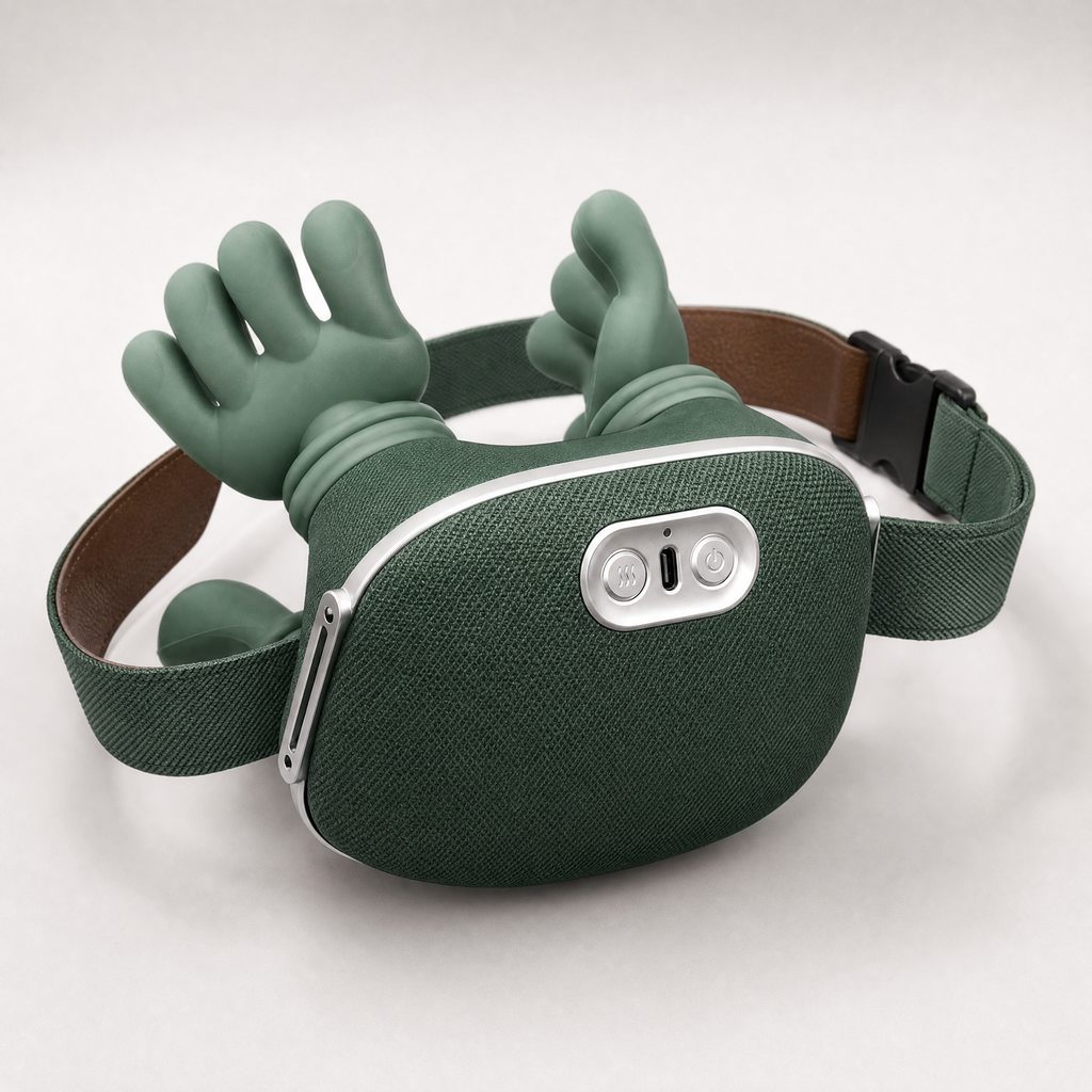 Happy Dog Calming Massager in green